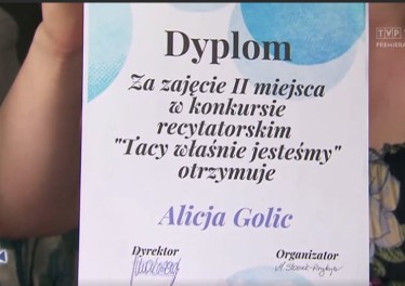 Alicja w Sprawie dla Reportera