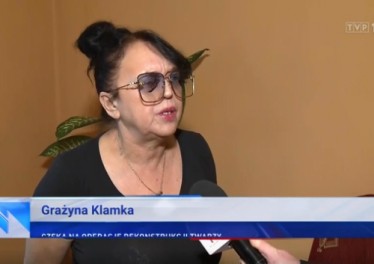 Telewizja Polska Kielce z wizytą w domu Grażyny.