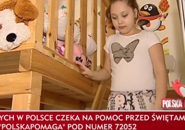 Polska Pomaga w odwiedzinach w domu Sabinki